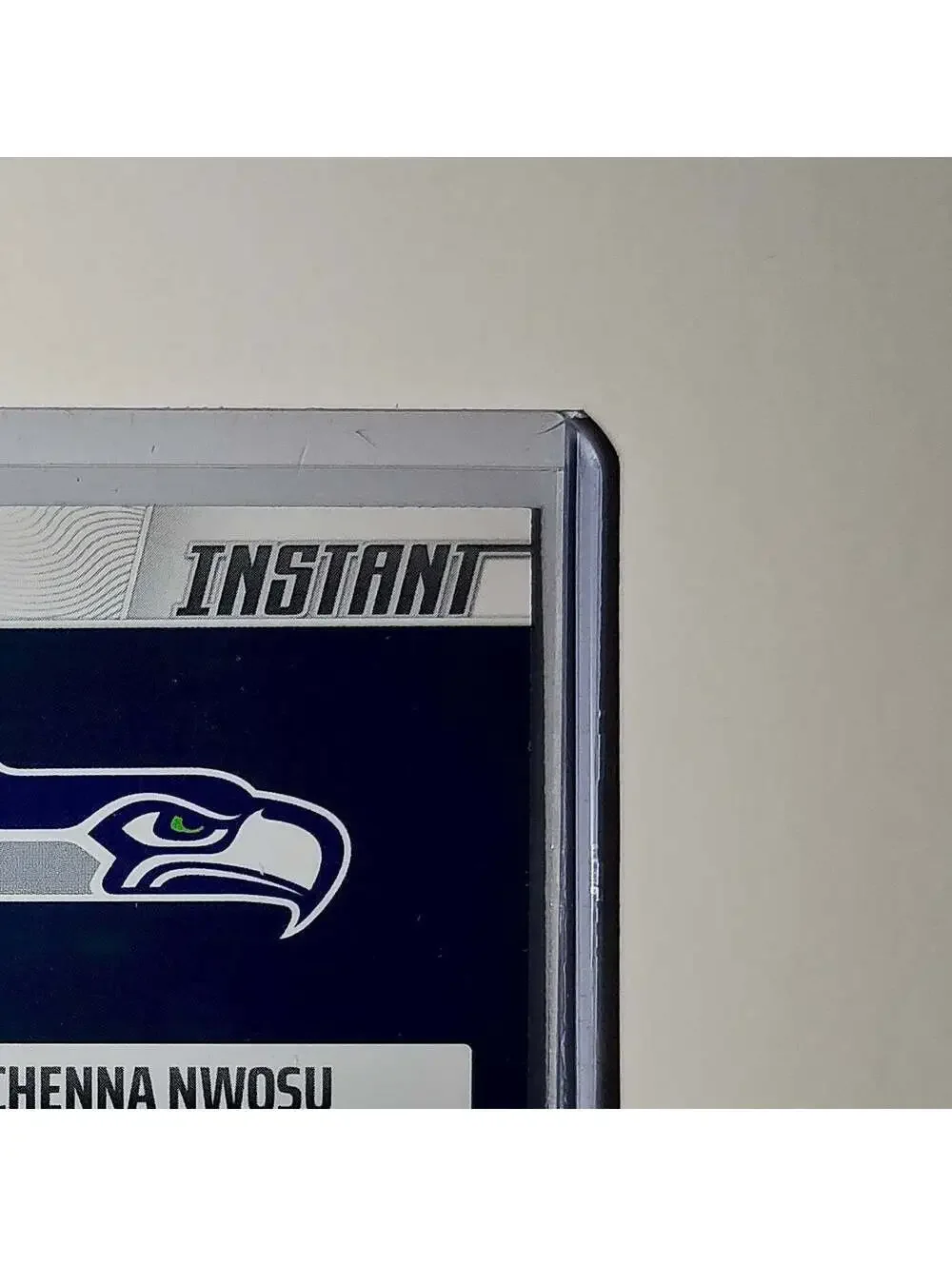 Uchenna Nwosu 2026 Panini NFL Super Bowl LIX Champions #34 Card Seattle Seahawks